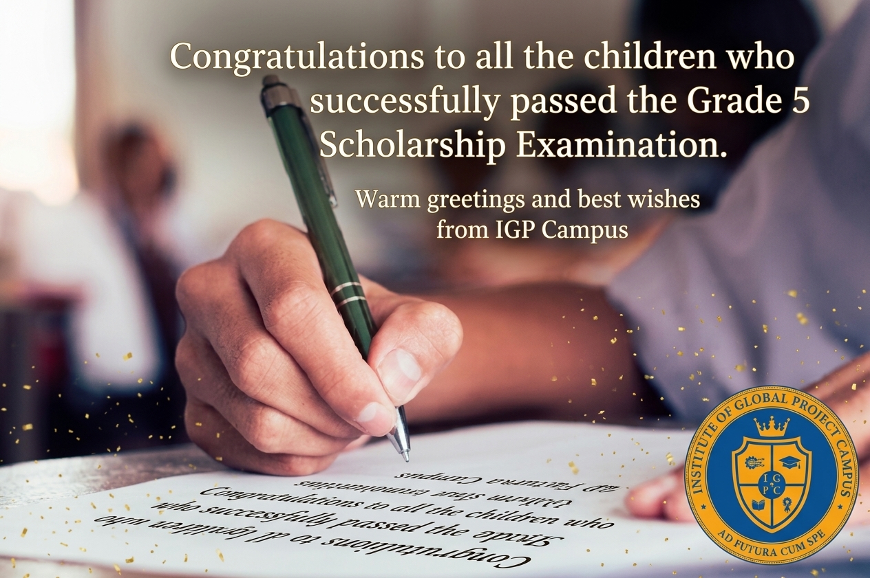 Congratulations to Our Grade 5 Scholarship Recipients!